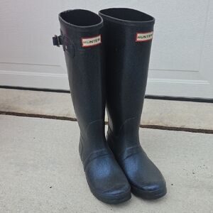 Hunter Classic Black Rain Boots